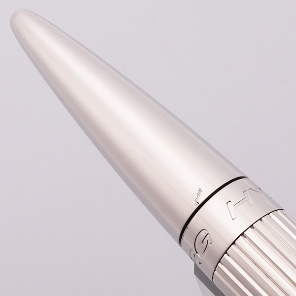 Jorg Hysek Fountain Pen - Unique Design w Leather Sheath, 18k